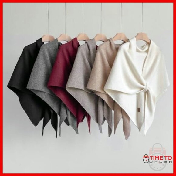 The Marea Shawl Cardigan returns tomorrow. Last February it  Wool Blend Knitted Shawl Wrap 72\